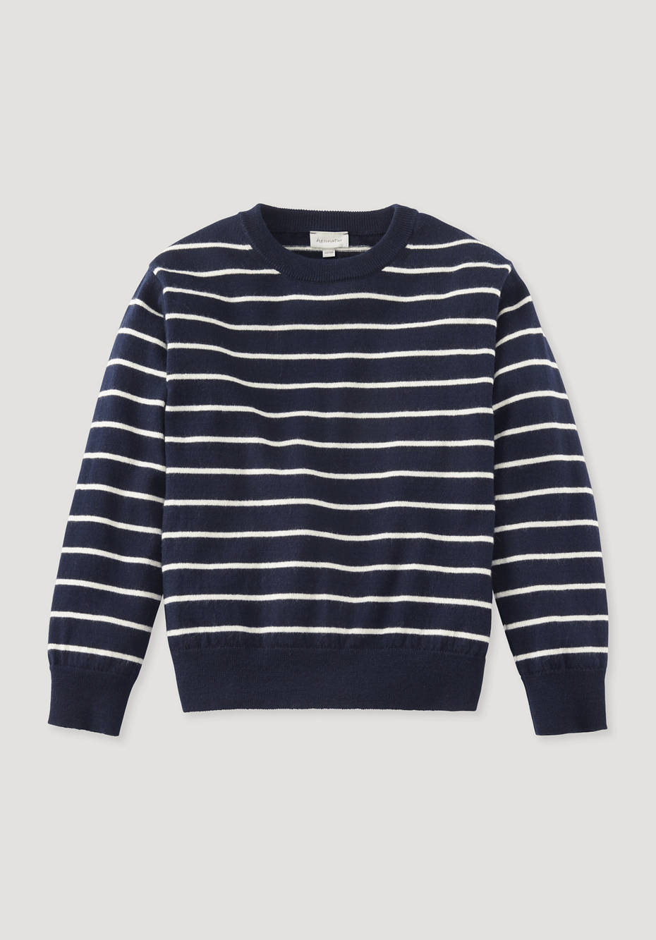 Pullover aus Bio-Baumwolle und Bio-Merinowolle