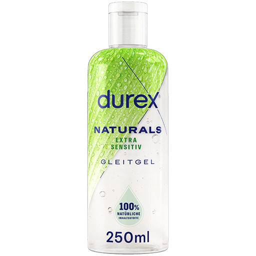 DUREX naturals Gleitgel auf Wasserbasis  250 ml  Gel
