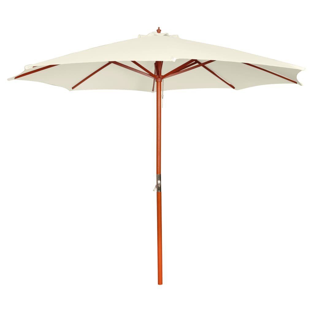 DOTMALL Sonnenschirm Ø300cm,Polyester,Gartenschirm,Strandschirm, Marktschirm knickbar