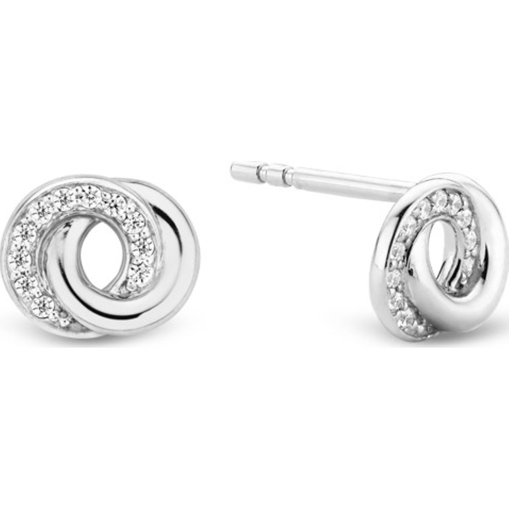TI SENTO - Milano Boucles d'oreilles à fermoir à poussette 925 Argent Boucles d'oreilles