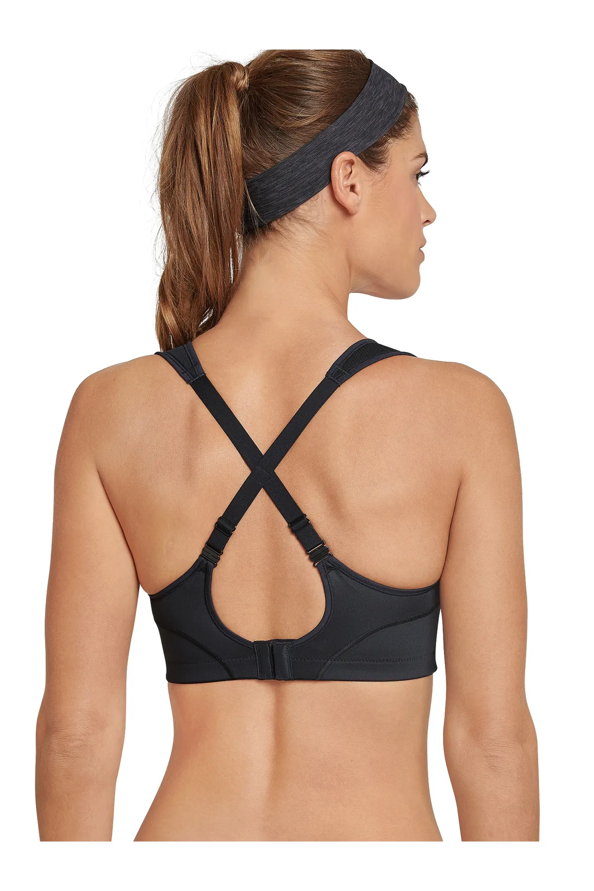 Schiesser  Sport-BH - Schwarz - Unifarben