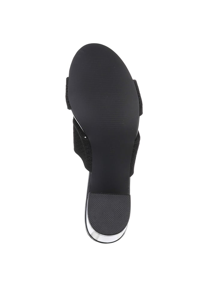 Ital-Design High-Heel Sandalette in Schwarz günstig kaufen