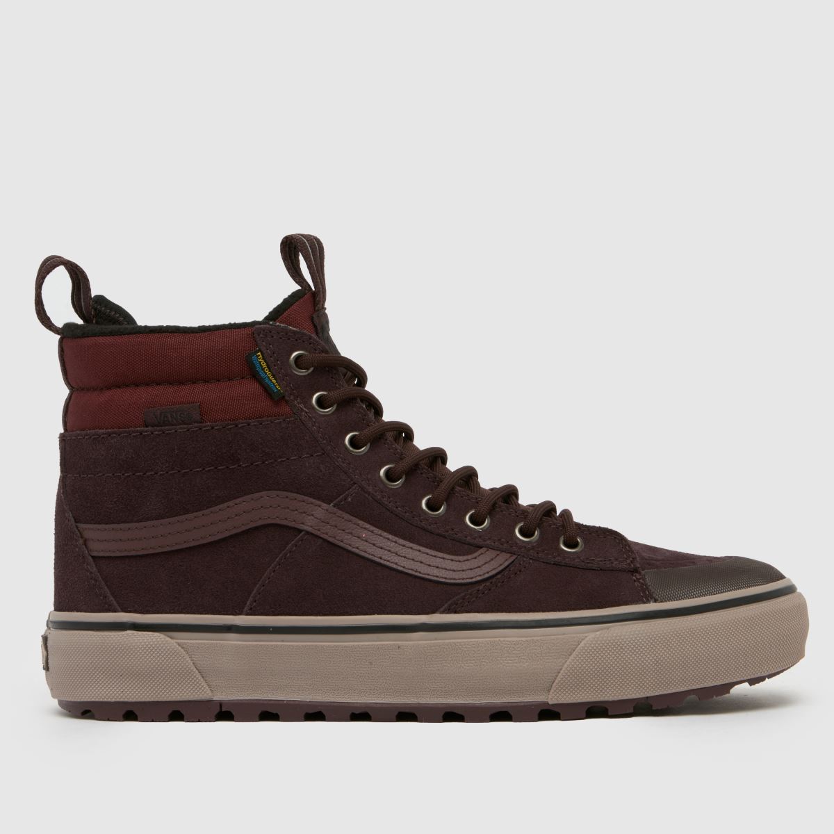 Nepromokavé tenisky Vans MTE Sk8-Hi v hnědé multi
