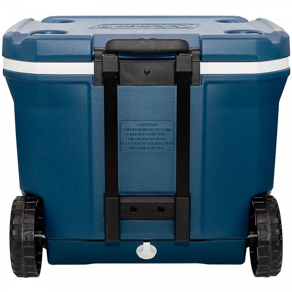 COLEMAN Kühlbox 50QT Xtreme Wheeled 47 L - Kühlbox - blau/weiß