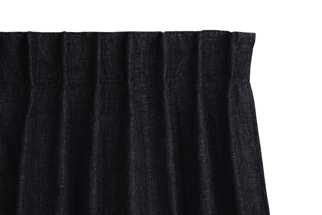 Lifa Living Vorhang - 150 x 260 cm - Haken - Schwarz