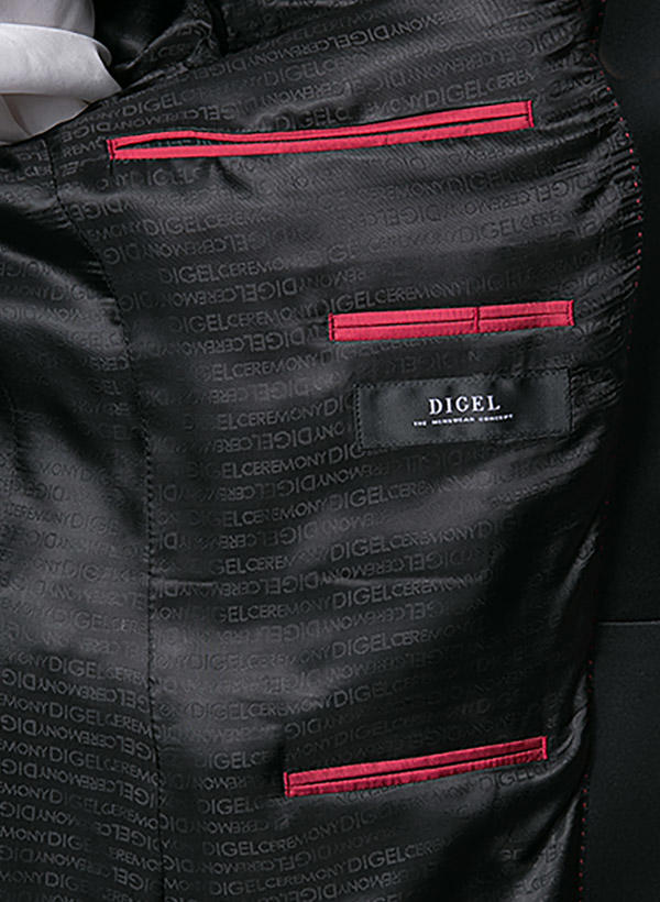 DIGEL, Smoking, Modern Fit, Schurwolle Super100, schwarz