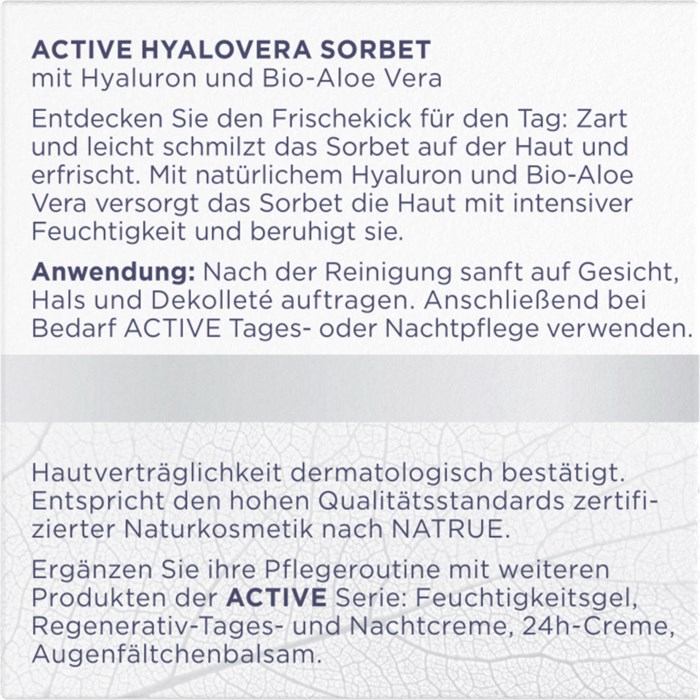 Hyalovera Sorbet