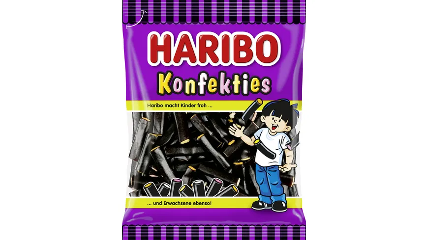 Haribo Lakritz-Konfekt Konfekties 160 g