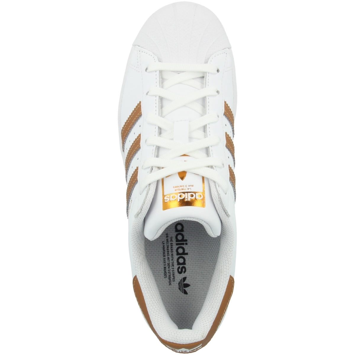Adidas Originals Superstar Sneaker Low weiss