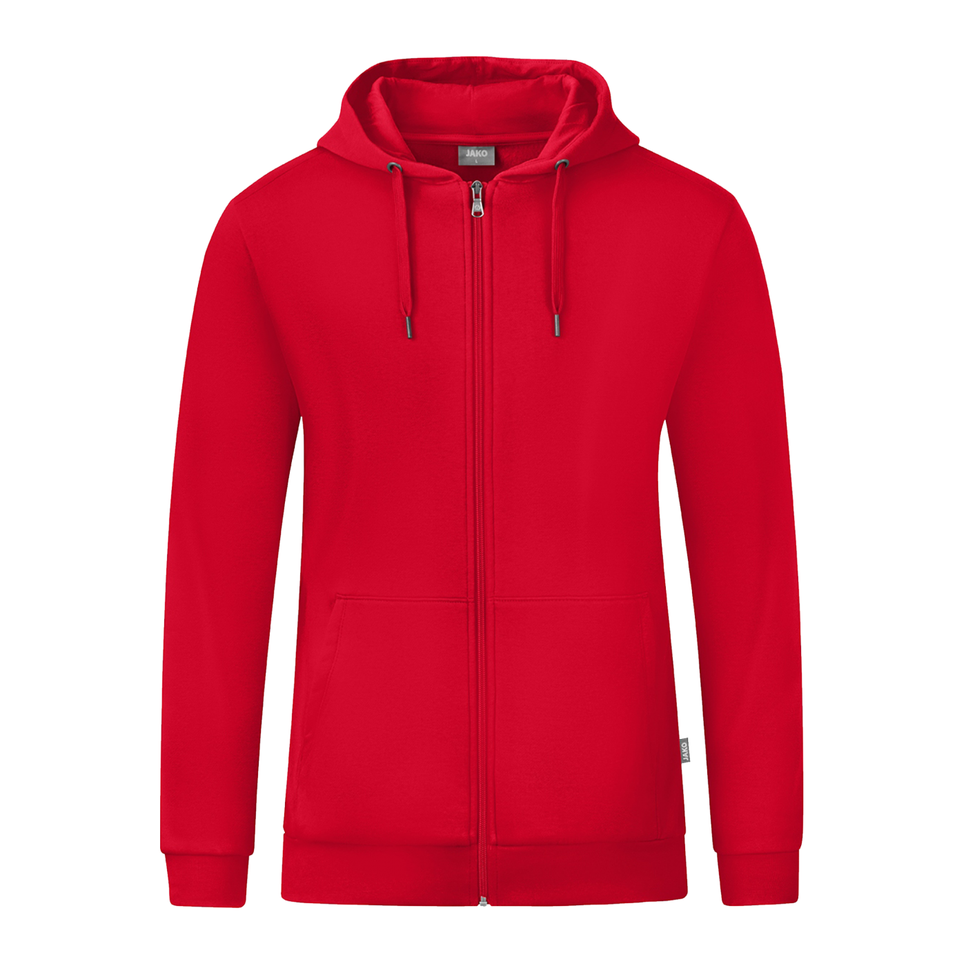 JAKO Organic Kapuzenjacke Rot F100