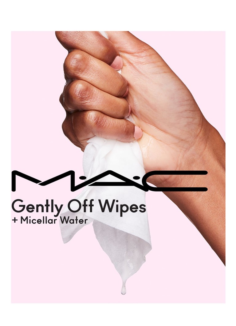 M·A·C Gently Off Wipes + Micelárna voda - odličovacie obrúsky