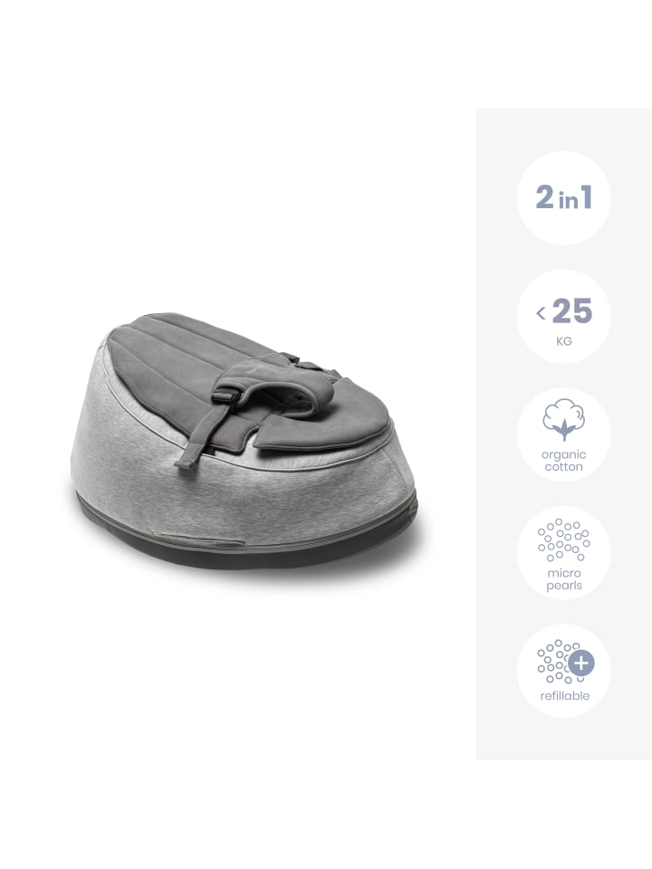 doomoo Babysitzsack Seat'n Swing grau günstig kaufen onesize