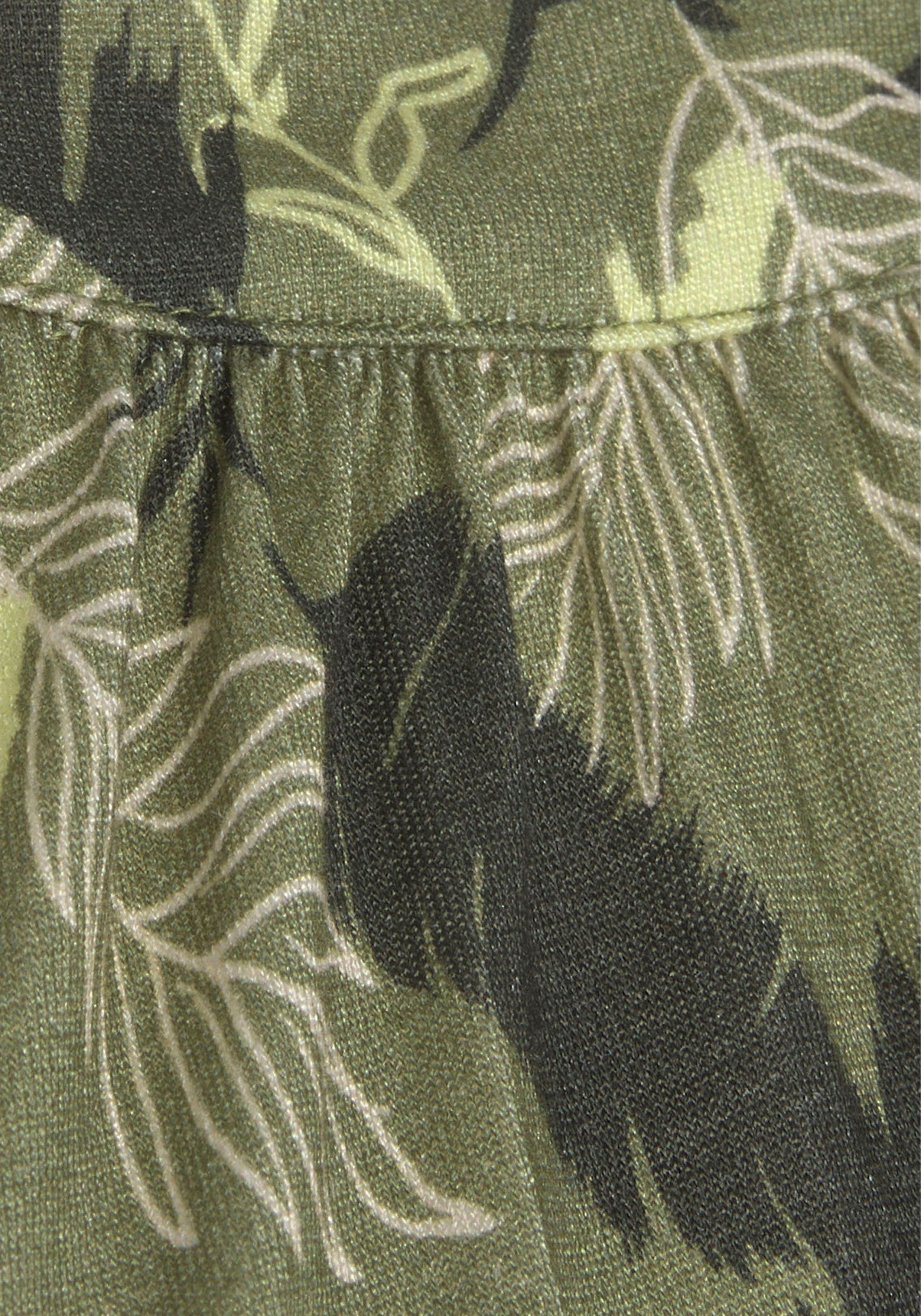 s.Oliver Overall mit Blätterdruck