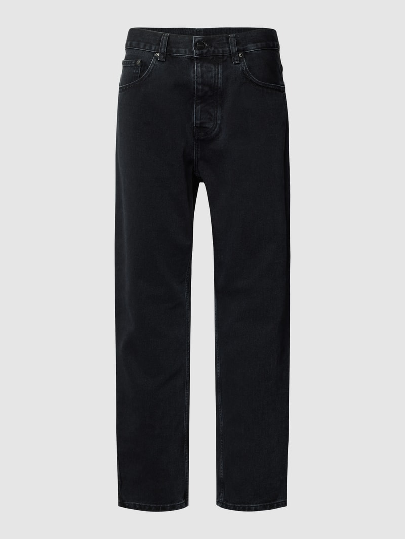 Jeans im 5-Pocket-Design Modell 'NEWEL' in anthrazit