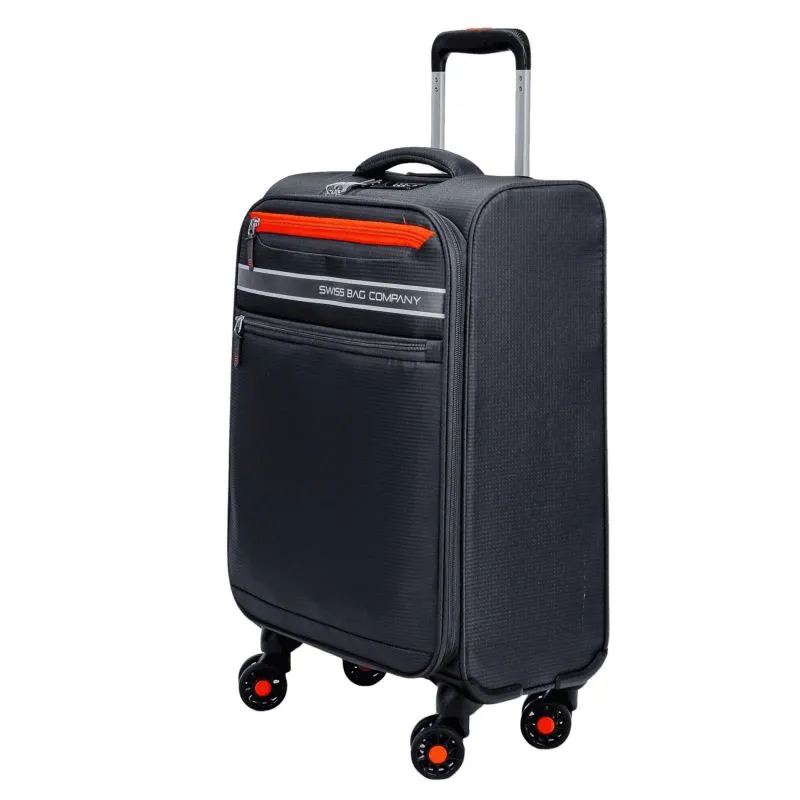 Swiss Bags Ohio Handgepäckstrolley S (55 cm) Erweiterbar - Grey