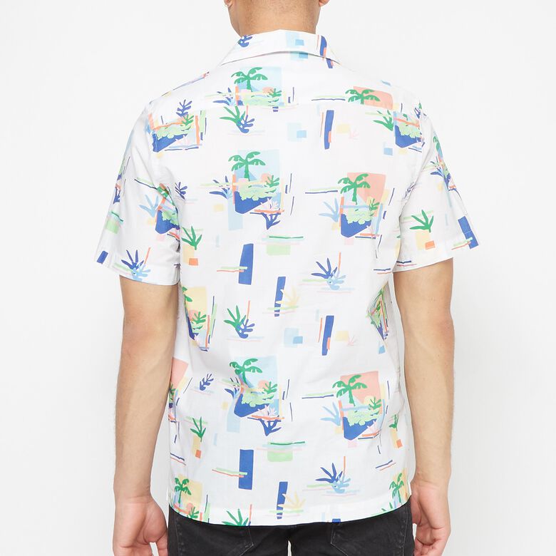Lacoste Hawaii Shirt white