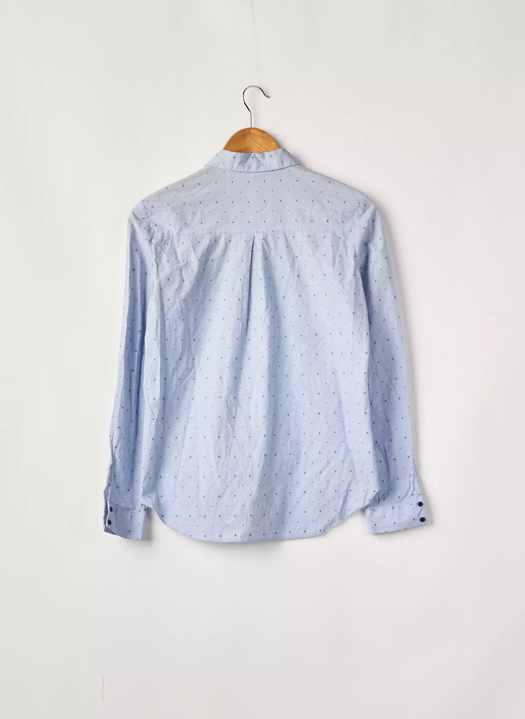 Zara Chemisiers Femme couleur bleu