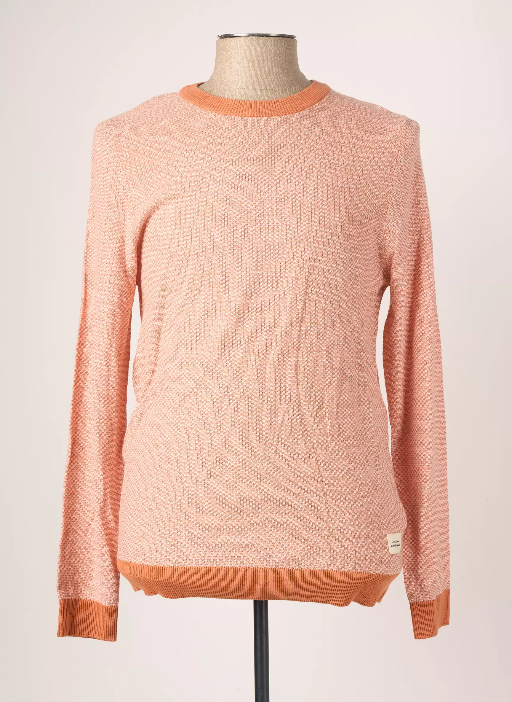 Jack Jones Pulls Femme couleur orange