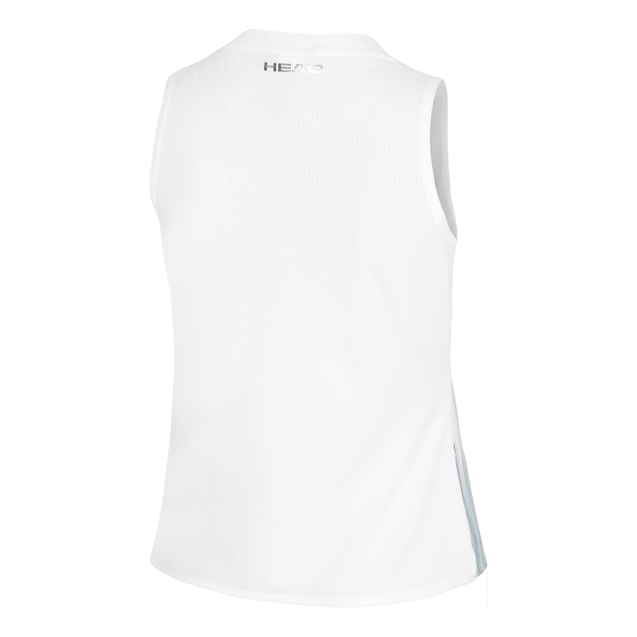 Performance Tank-Top Damen - Weiß, Dunkelblau
