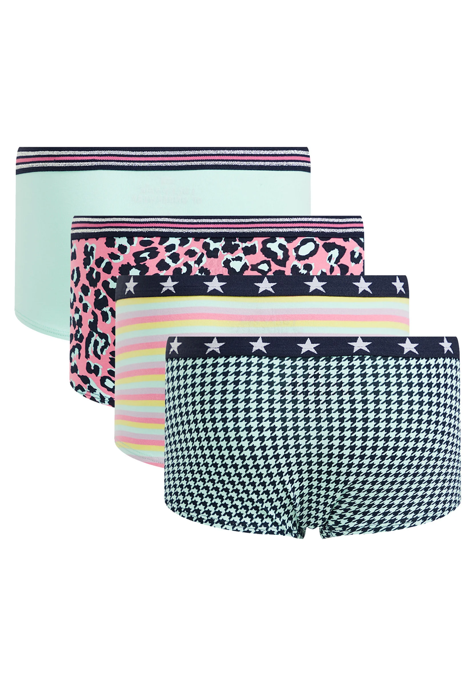 WE Fashion PAQUETE DE 4 - Braguitas