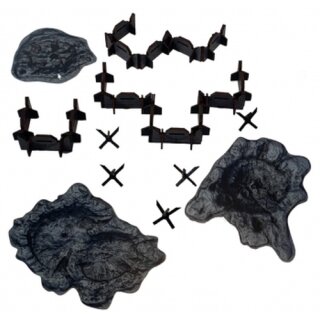 Bandua - Line of Defense - Warzone Terra - Pre Painted Terrain Set