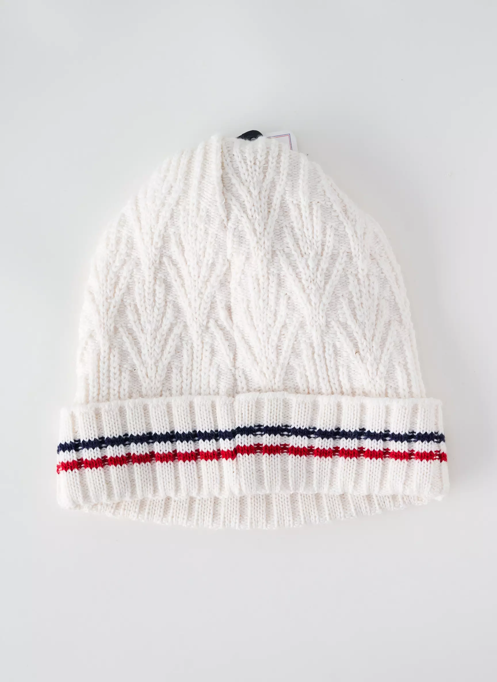 Blanc Bonnet Bonnets Homme couleur beige
