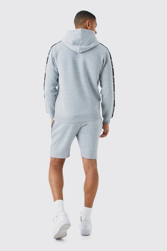 Man Signature Slim-Fit Colorblock Shorts