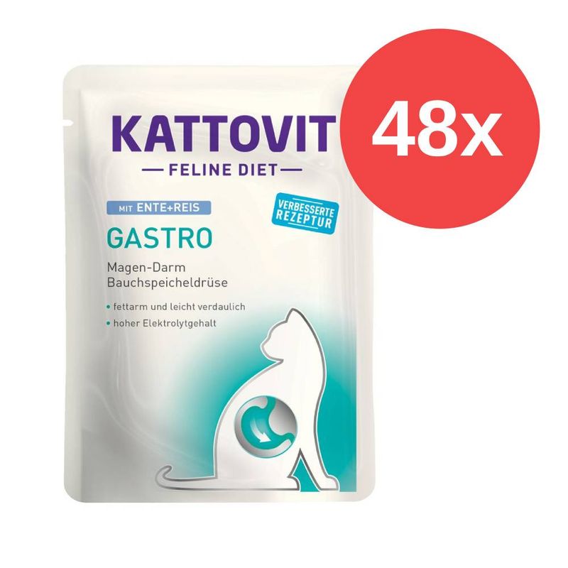 Sparpaket Kattovit Pouches 48 x 85 g zu TOP-Preisen