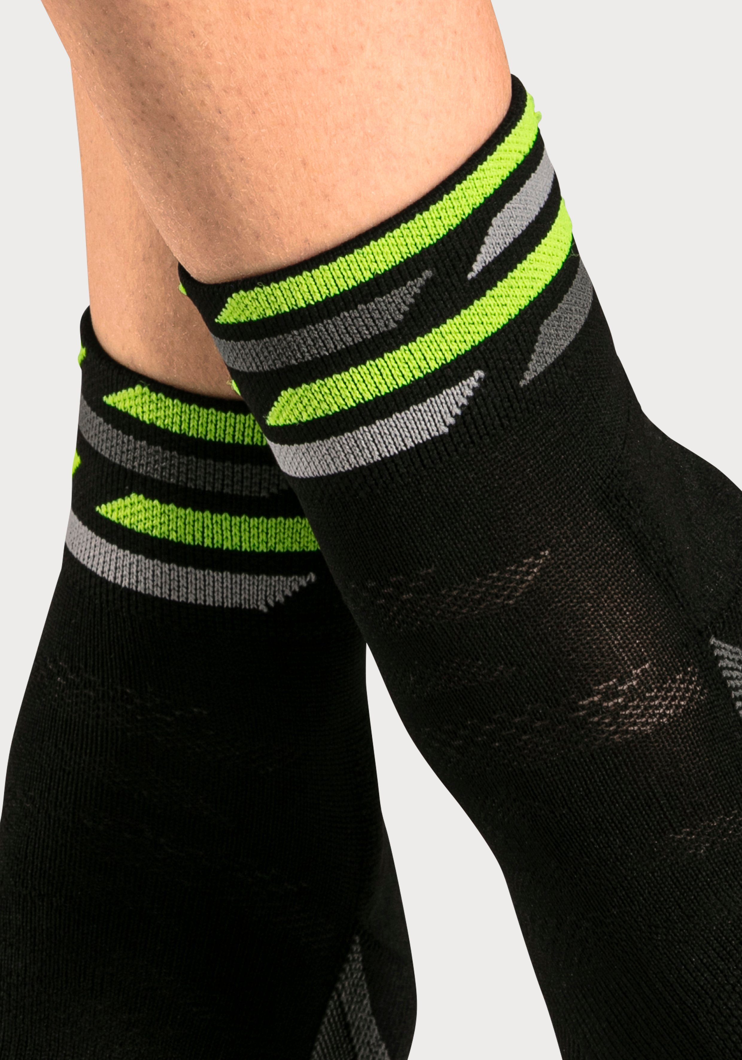 Chiemsee Funktionssocken (3-Paar) aus Nylon-Microfaser Socken machen das Radfahren noch komfortabler