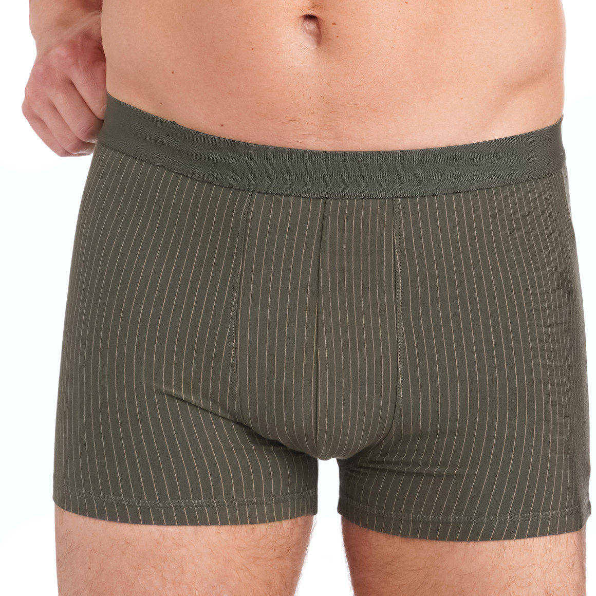 Herren Retroshorts mit Nadelstreifen