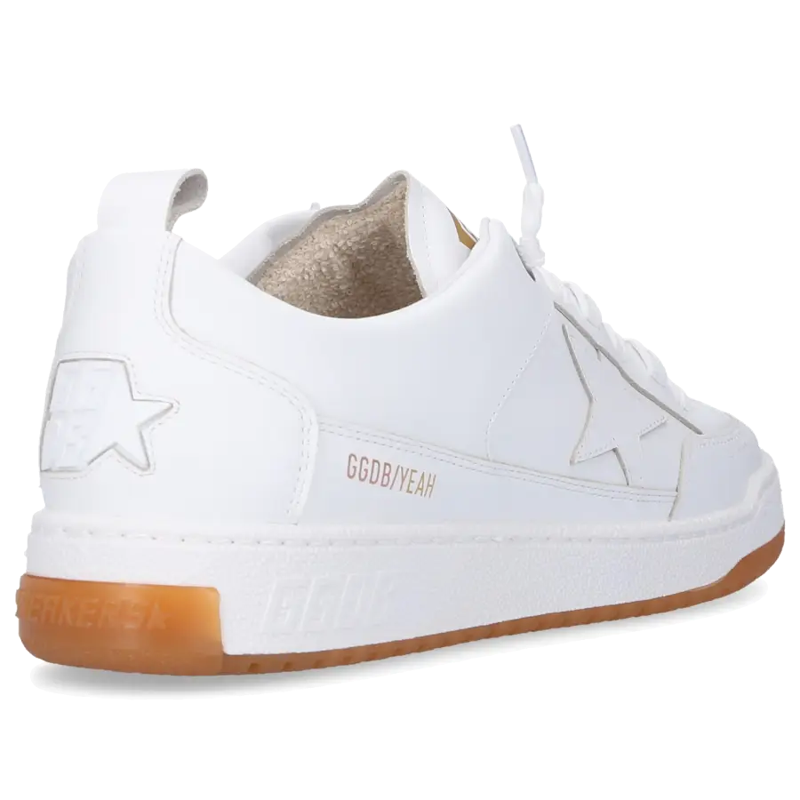 Golden Goose - Sneaker low YEAH Kalbsleder - weiß