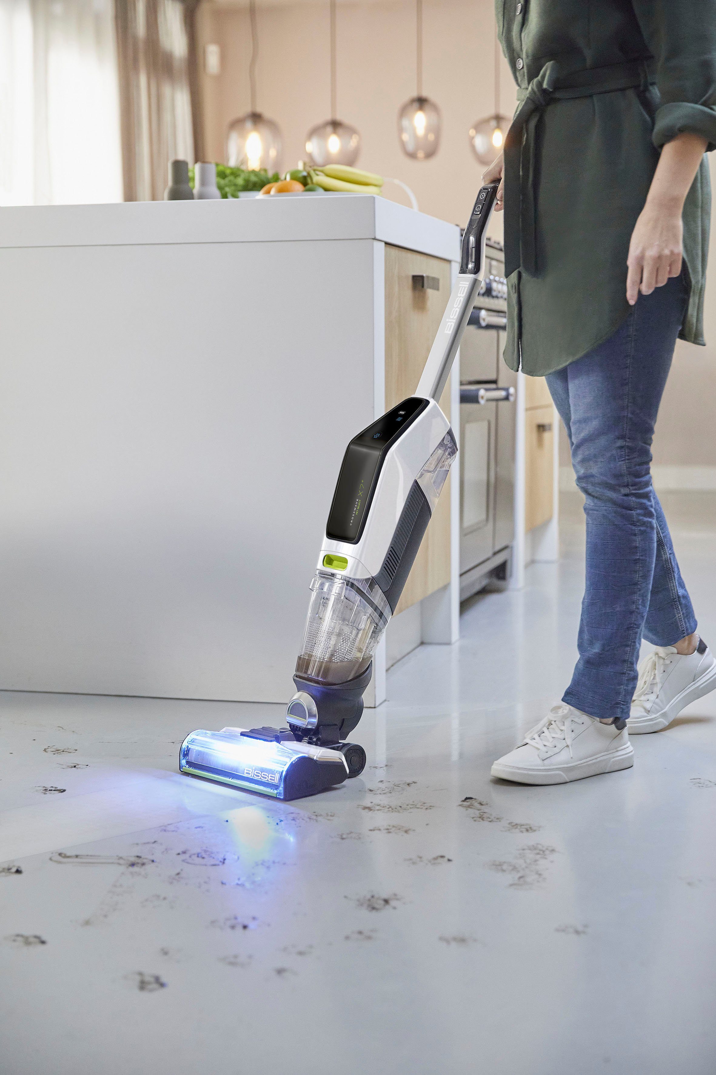 Bissell Nass-Trocken-Sauger CrossWave X7 Plus Cordless Pet Select, 75 W, beutellos