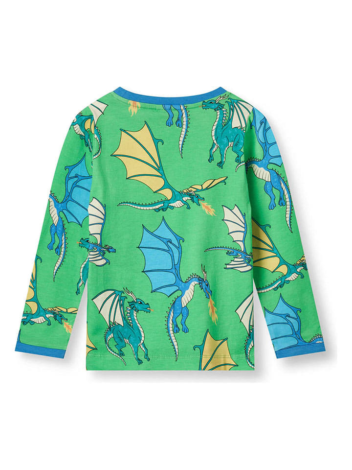 Småfolk Longsleeve in Grün/ Bunt günstig kaufen