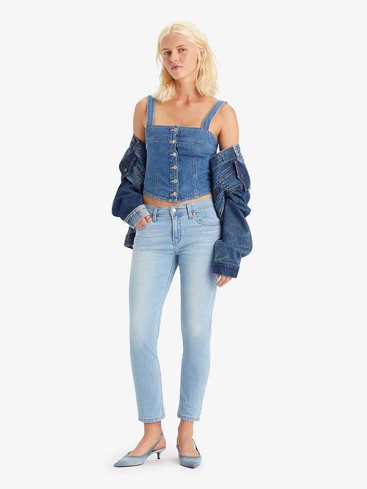 Levi's Jeans - Boyfriend fit - in Hellblau günstig kaufen