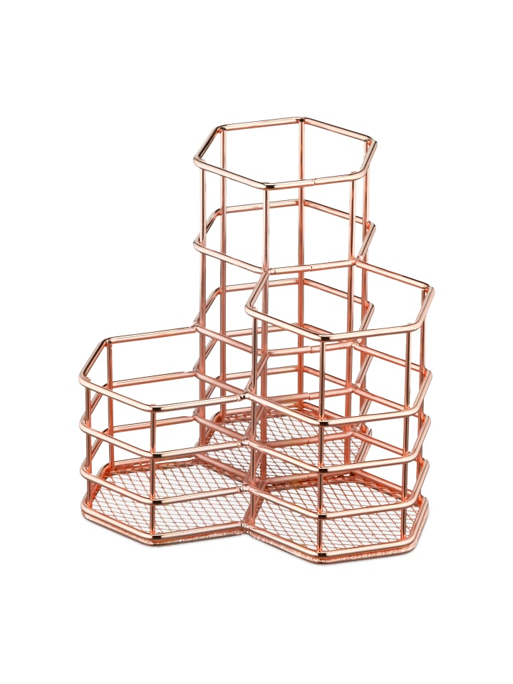 relaxdays Pinselhalter in Rosegold - (B)12 x (H)12,5 x (T)12,5 günstig kaufen onesize