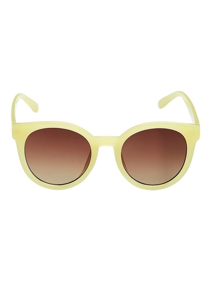 MOSS COPENHAGEN Damen-Sonnenbrille in Gelb/ Hellbraun günstig kaufen onesize