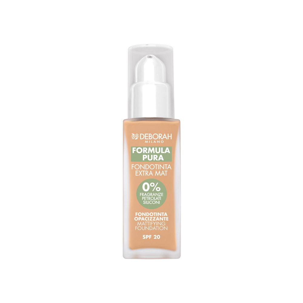 deborah milano Fond de teint extra Mat Formula Pura FOND DE TEINT