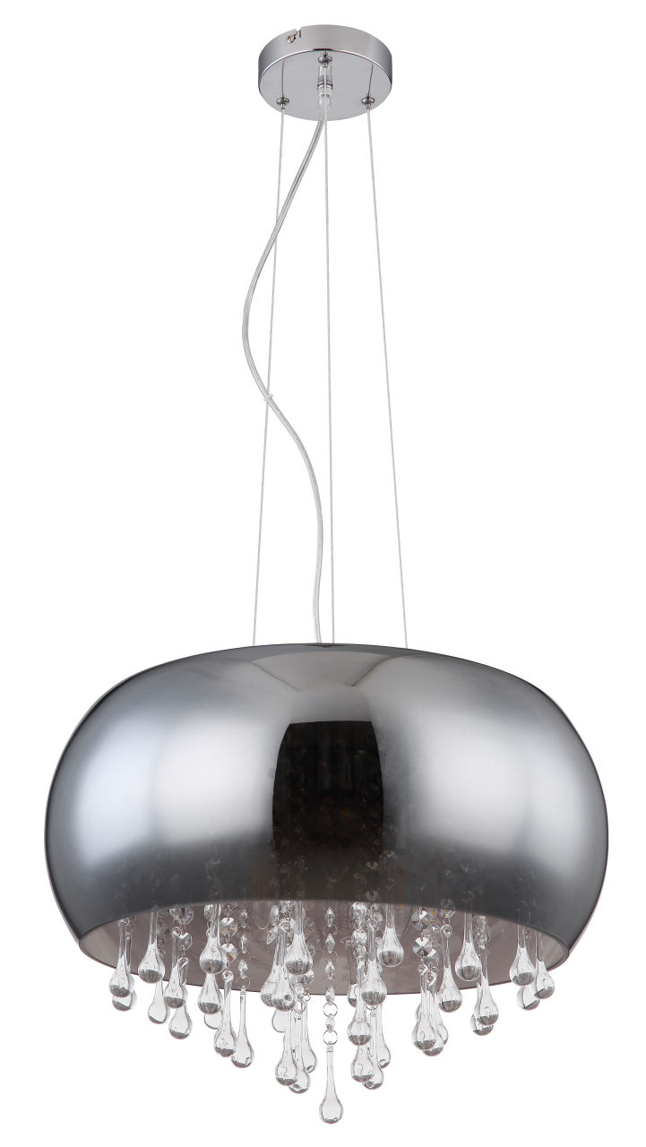 Globo Lighting - KALLA - Hängeleuchte Metall verchromt, 5x E14