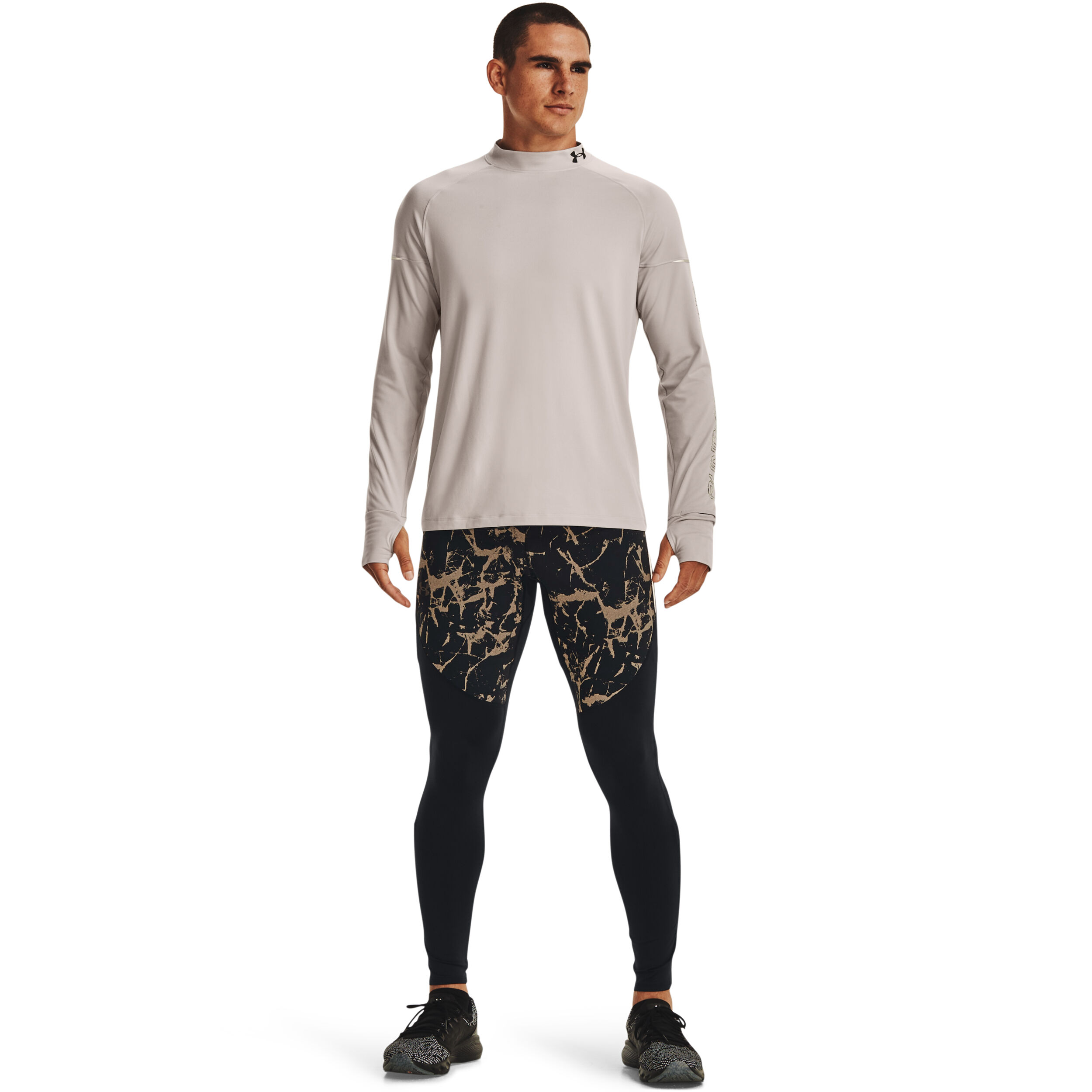 Outrun The Cold Tight Herren - Schwarz