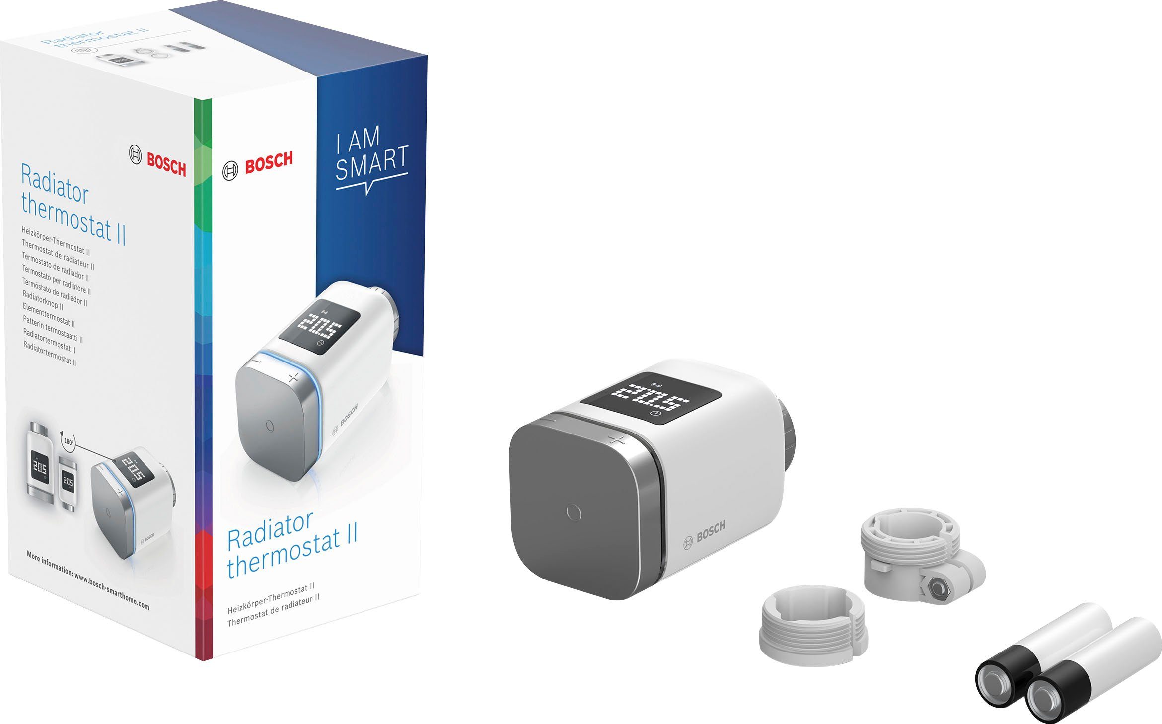 BOSCH Heizkörperthermostat Heizkörper-Thermostat II, (1 St)