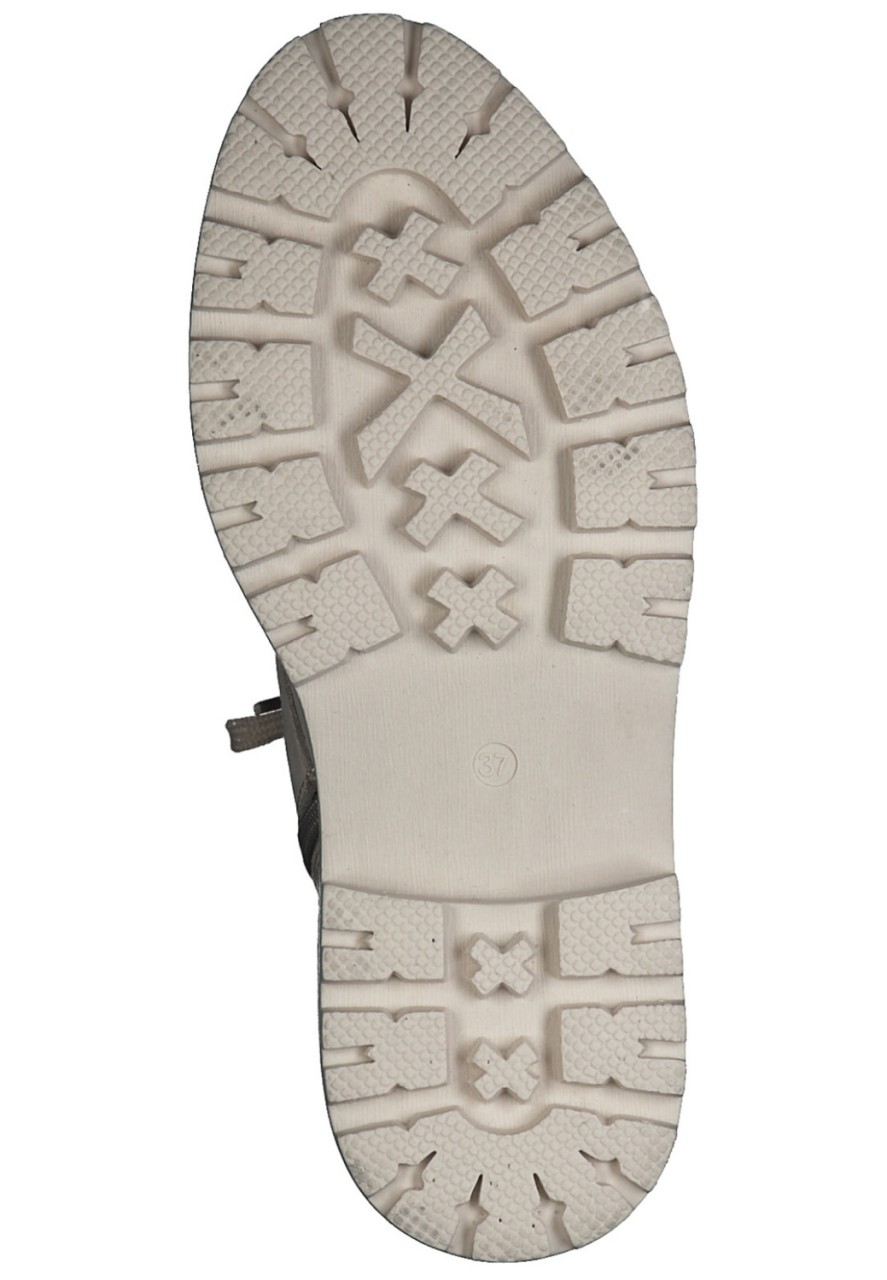 MARCO TOZZI Stiefeletten beige Schnürboots