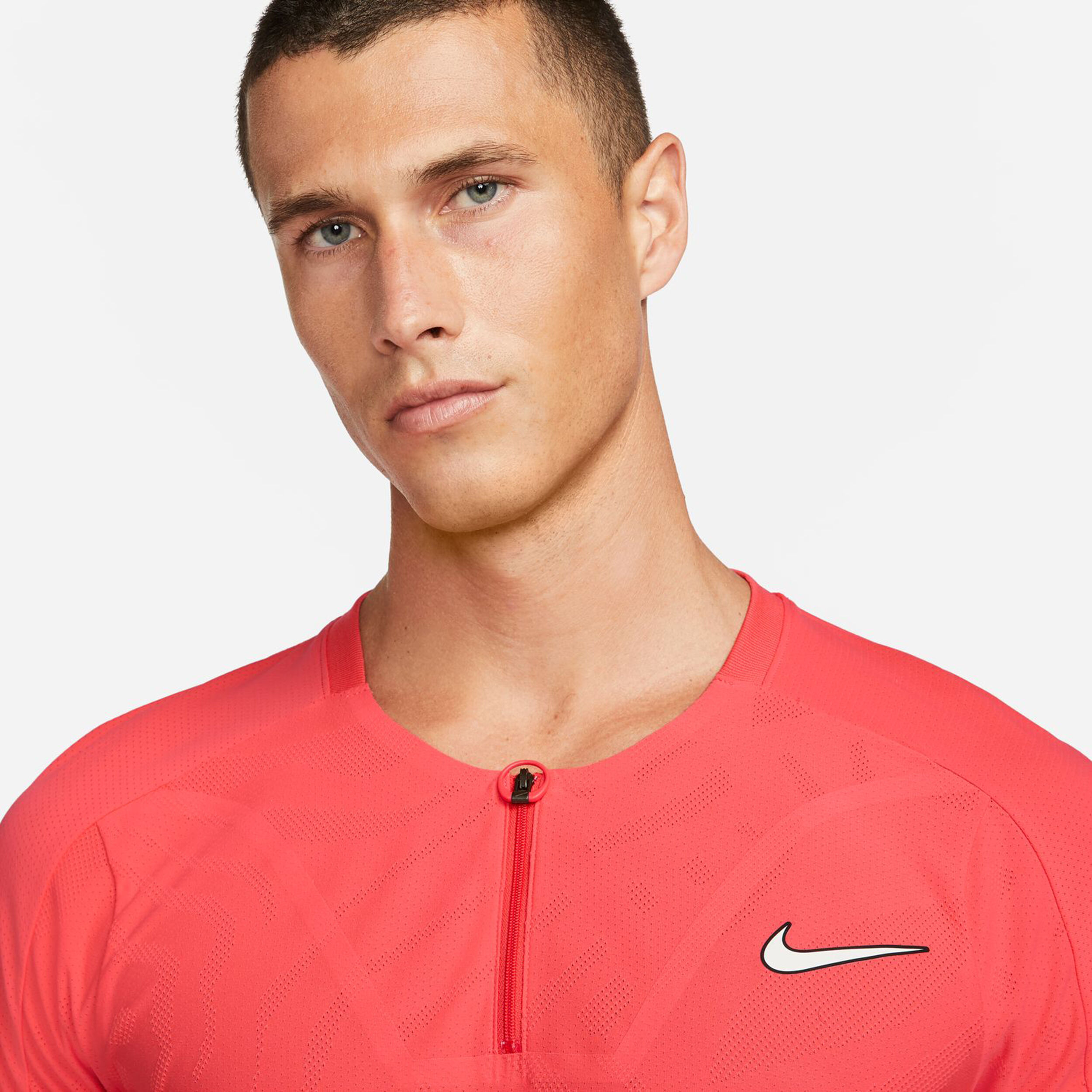Dri-Fit Court Slim Polo Herren - Koralle