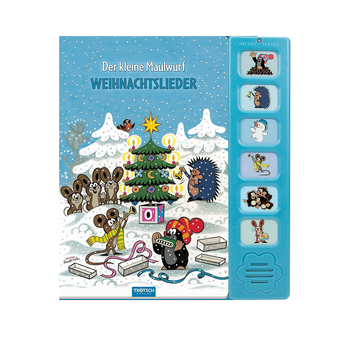 Der kleine Maulwurf: Weihnachtslieder, Soundbuch mit Liedern