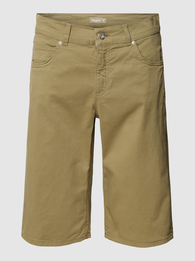 Bermudas im 5-Pocket-Design in khaki