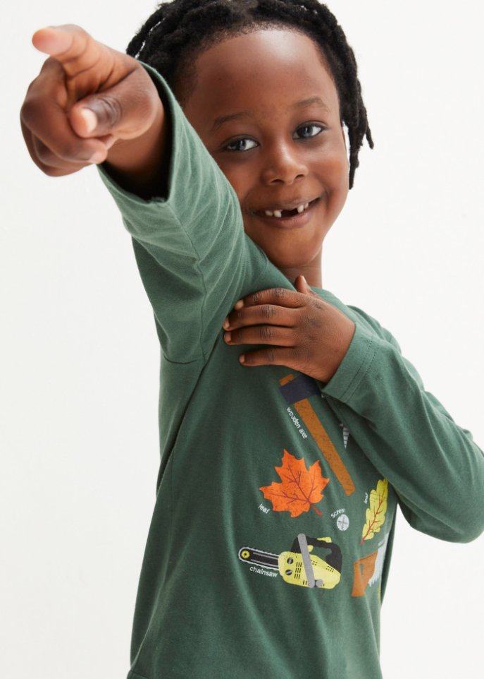 Jungen Langarmshirt