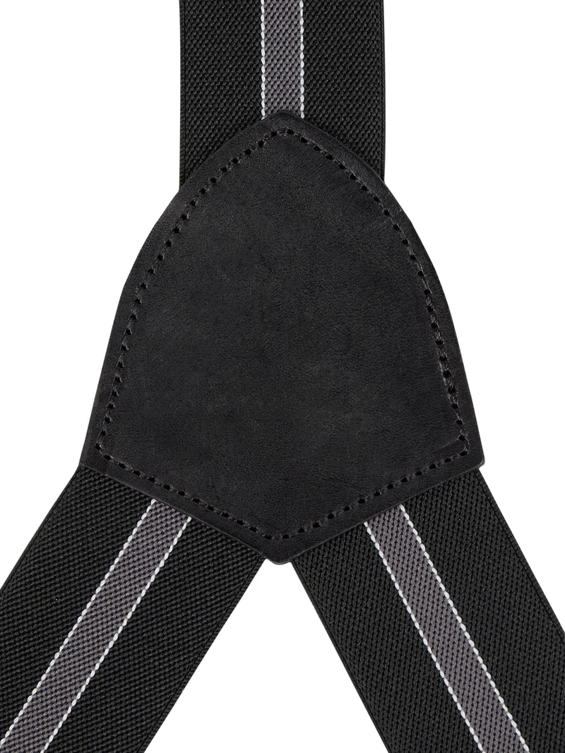 Hosenträger in Y-Form in schwarz