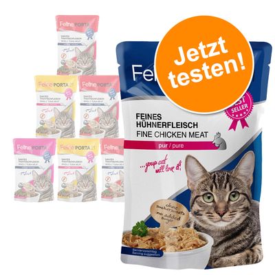 Probiermix Feline Porta 21 Frischebeutel 6 x 100 g