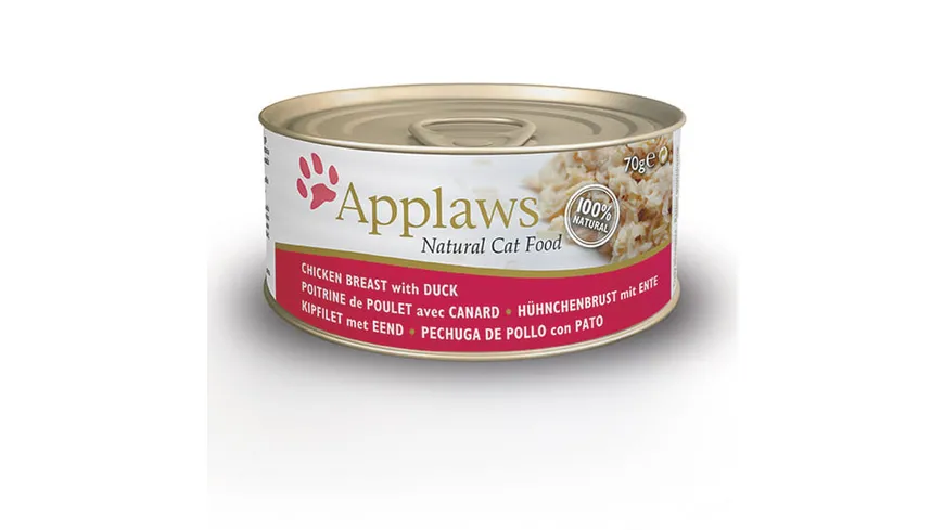 Applaws Katzennassfutter Huhn & Ente 70g 70 g