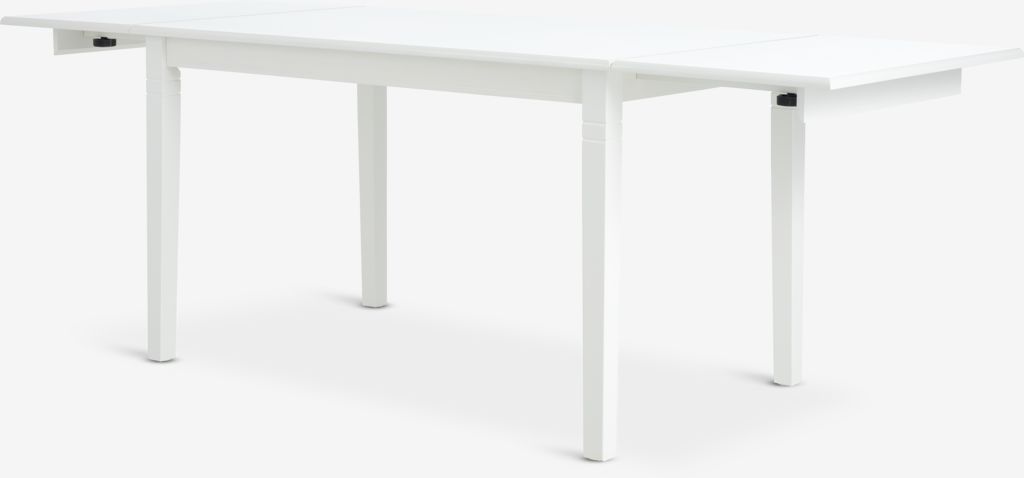 KIRKEBY KIRKEBY spisebord 80x130/220 hvit