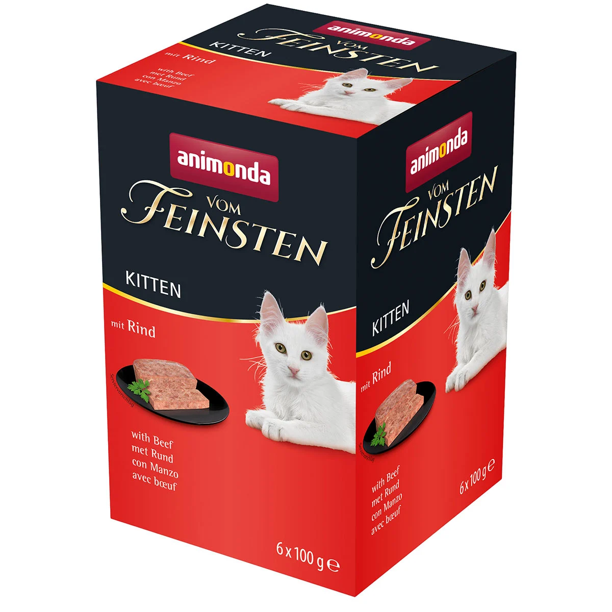 animonda vom Feinsten Kitten mit Rind günstig kaufen